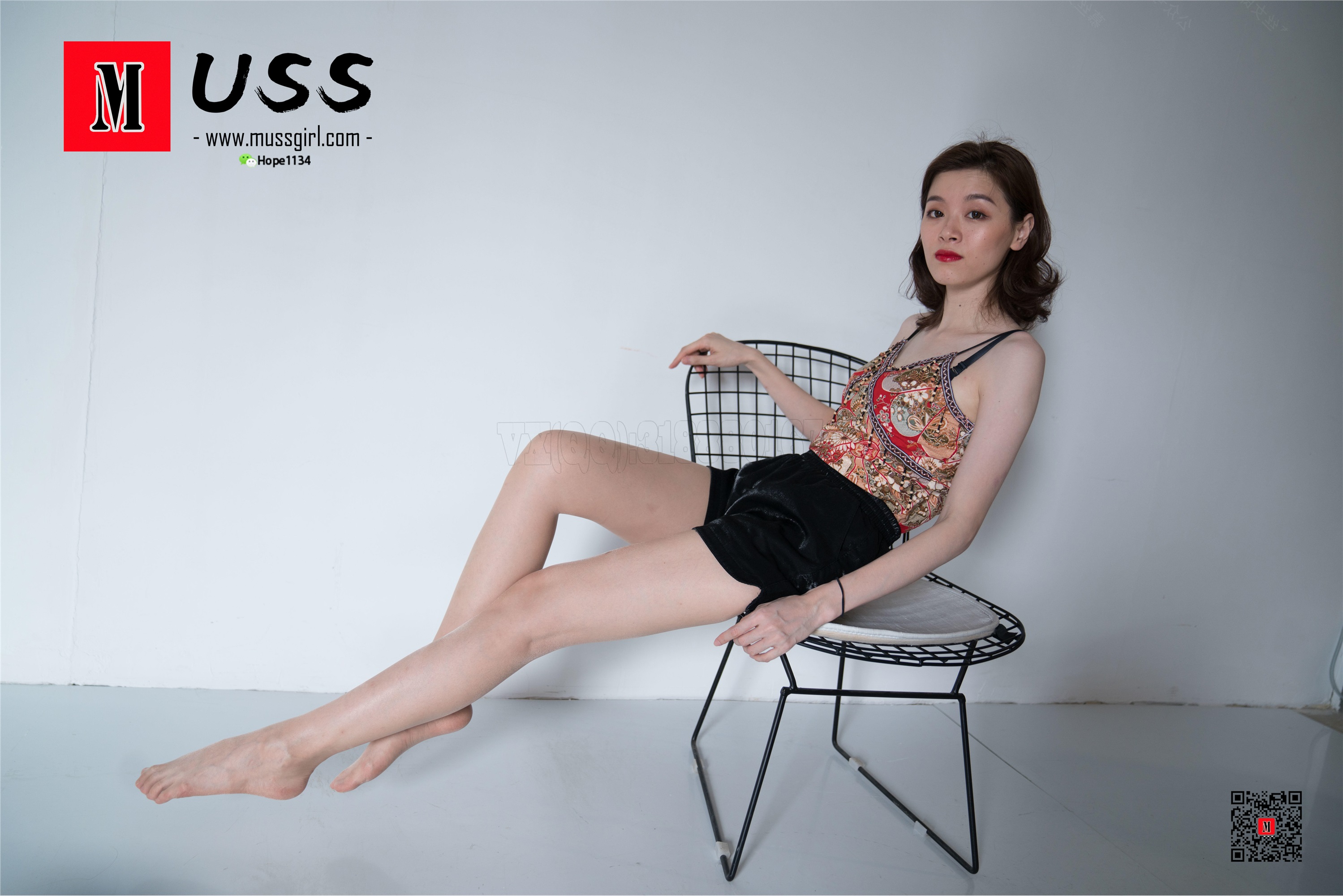 MussGirl慕丝女郎 NO.020 摄影与丝－model陈（足部特辑）